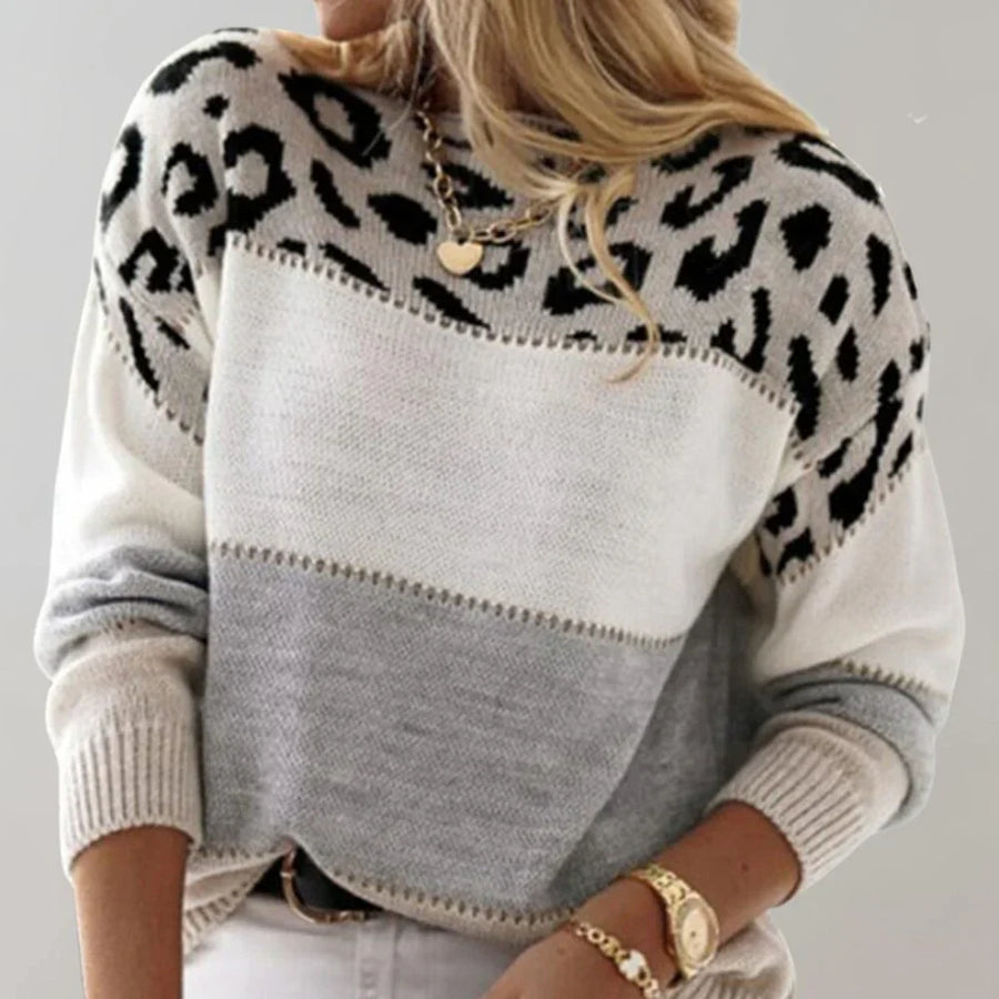 JERSEY DE MUJER ESTAMPADO ANIMAL
