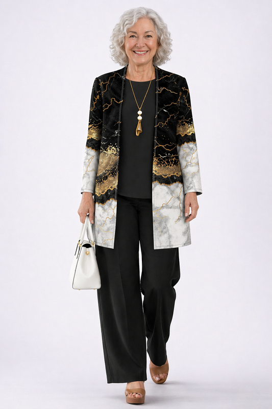 Janet - Conjunto Elegante de Tres Piezas