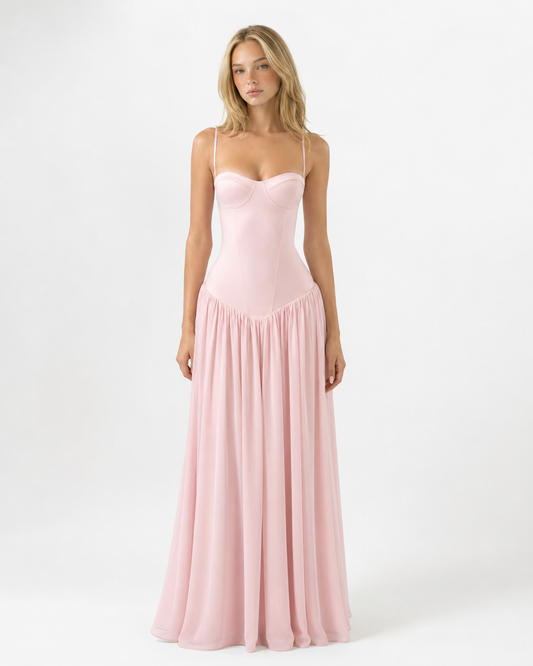 Vestido Maxi Blush Belle