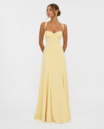 AURELIA - Vestido Maxi Corsé con Escote Corazón
