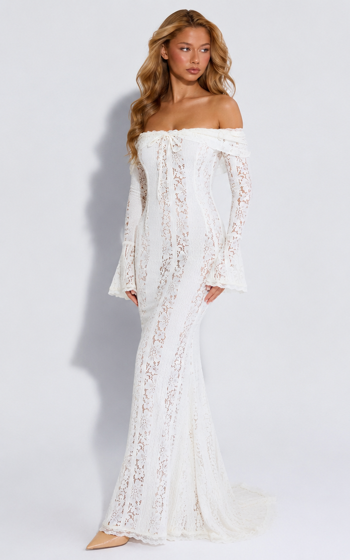 Vestido Maxi Encaje Ethereal