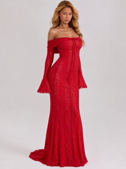 Vestido Maxi Encaje Ethereal