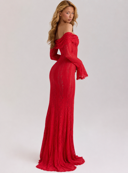Vestido Maxi Encaje Ethereal