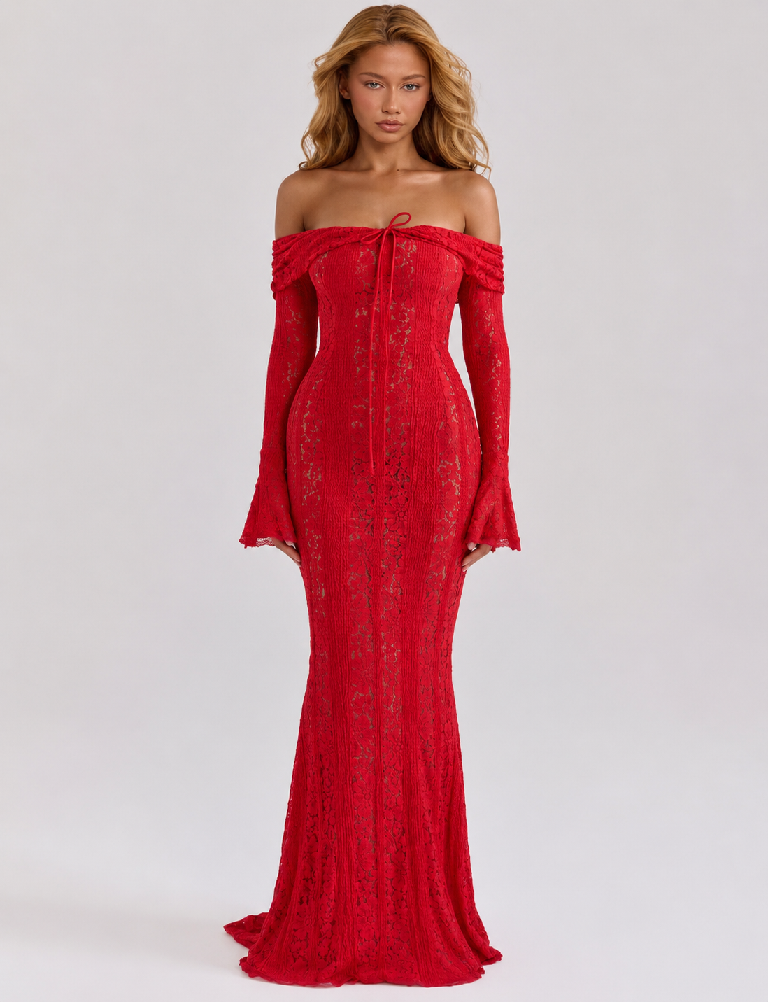 Vestido Maxi Encaje Ethereal
