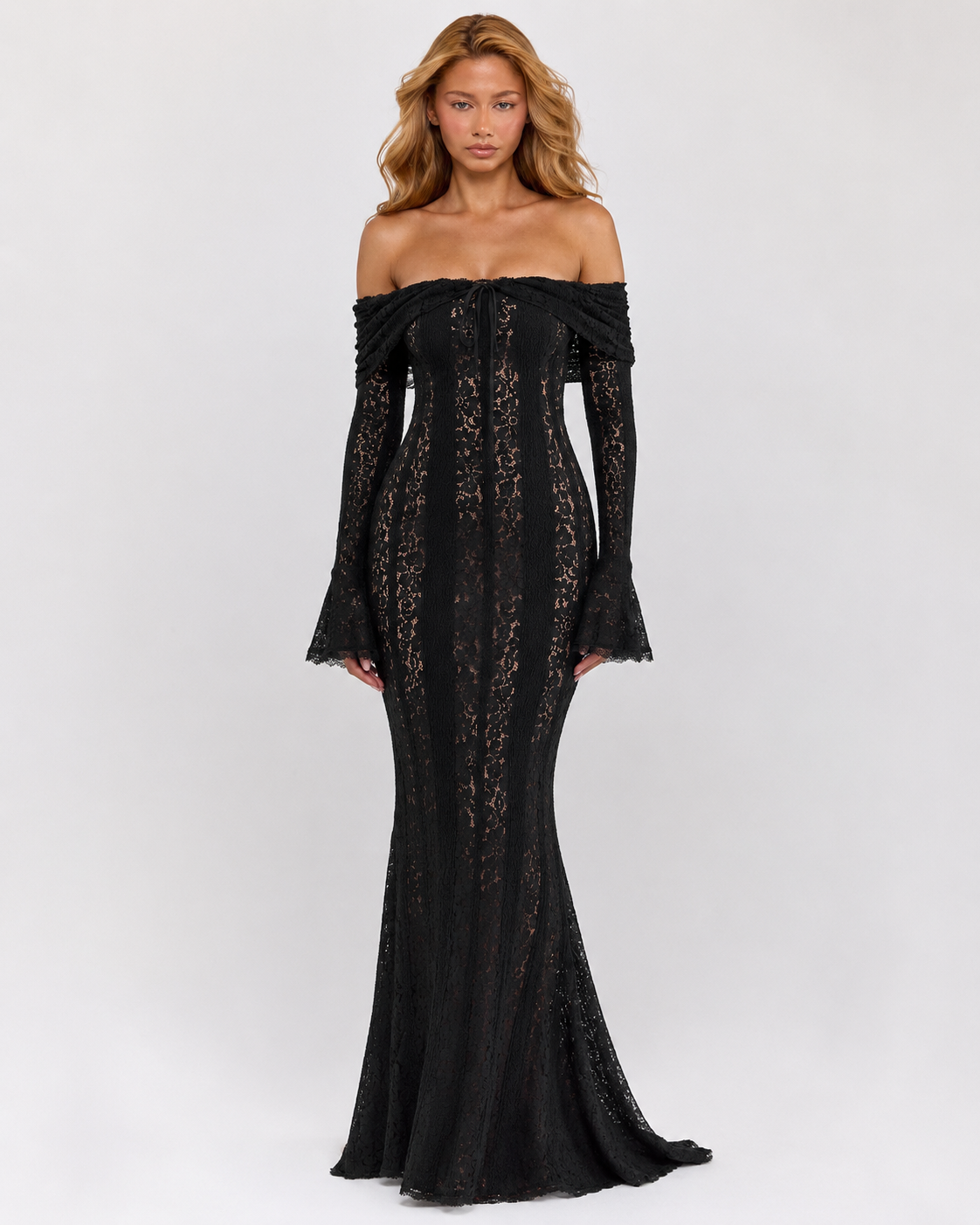 Vestido Maxi Encaje Ethereal