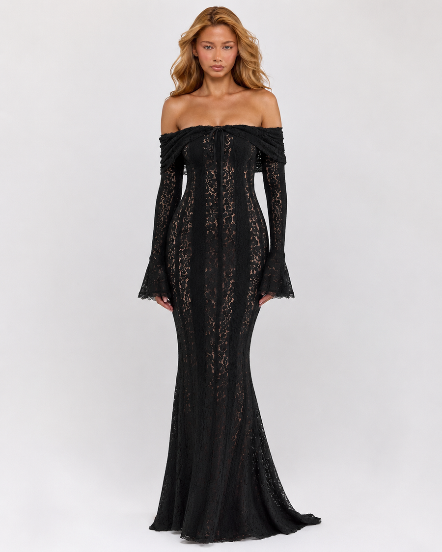 Vestido Maxi Encaje Ethereal