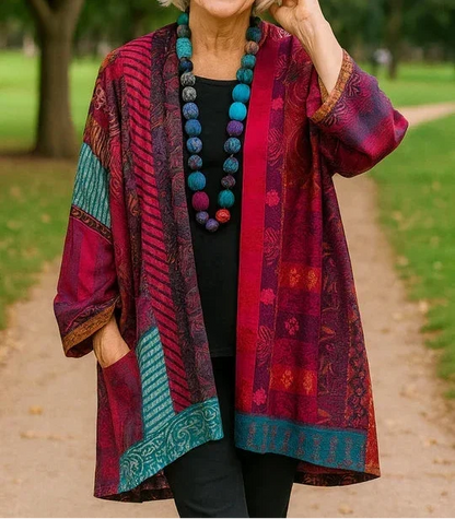 Astrid | Cárdigan Elegante Drapeado