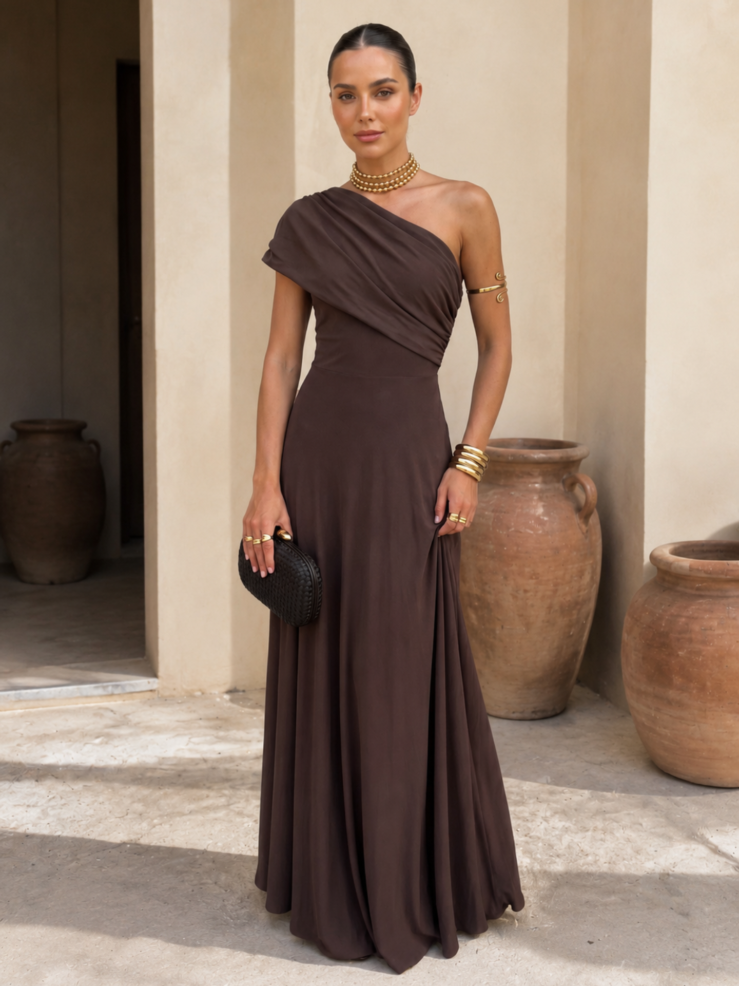 Vestido Toledo Marrón