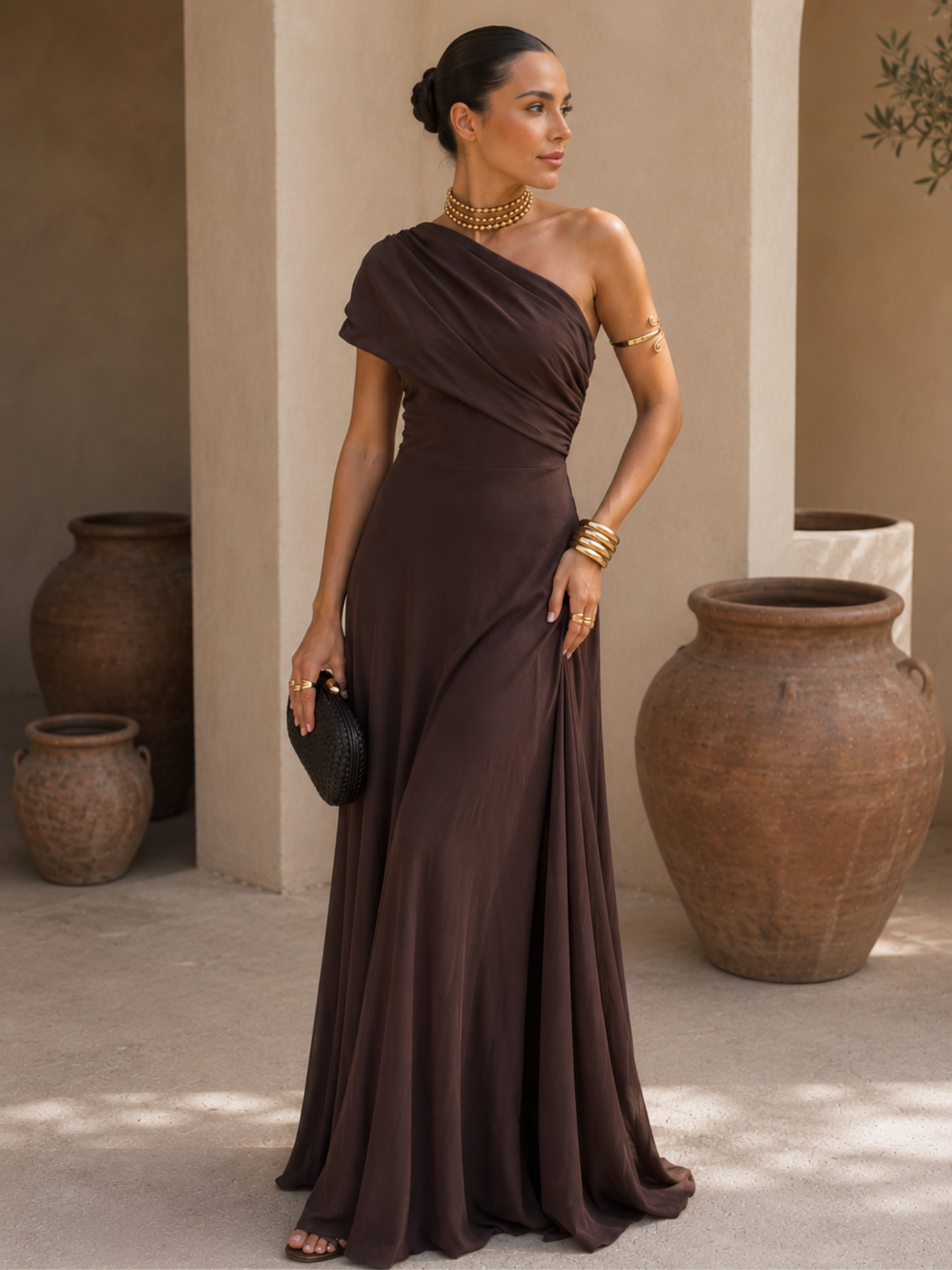Vestido Toledo Marrón