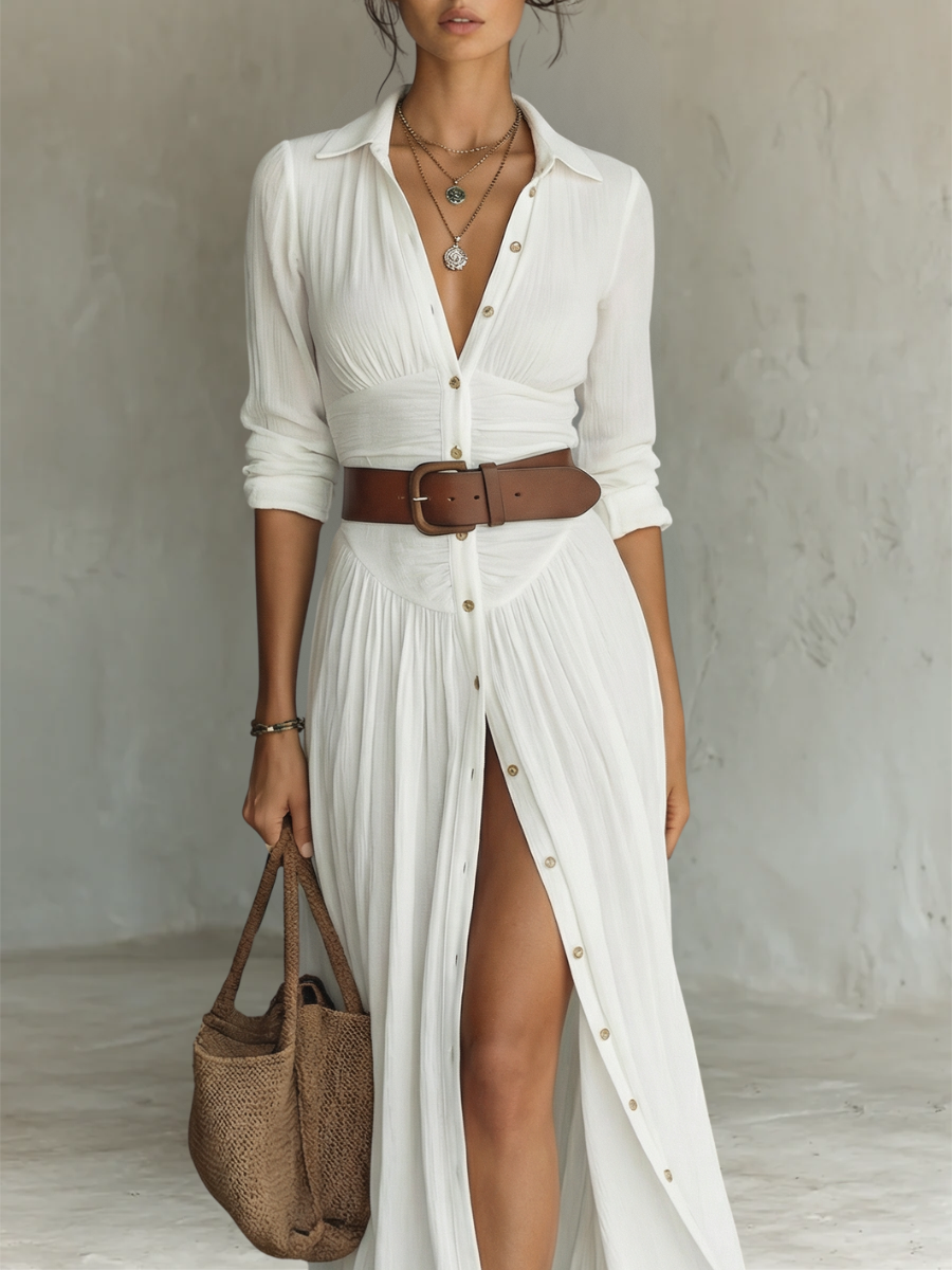 Vestido Alma de Verano - Blanco M