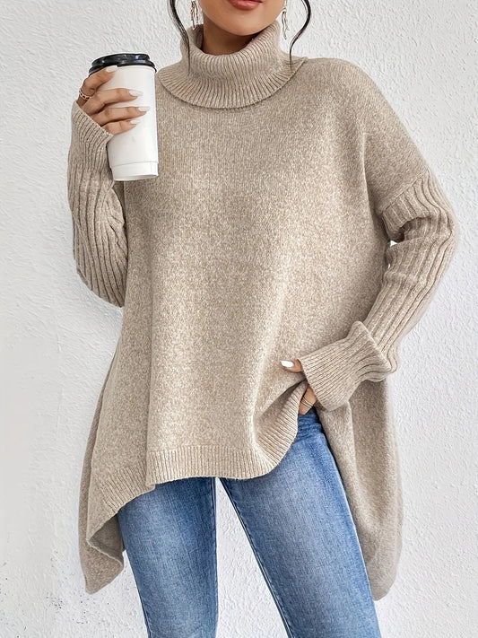 NORA - Jersey Oversize de Cuello Alto