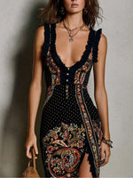 Aurelia | Vestido Bohemio Estampado