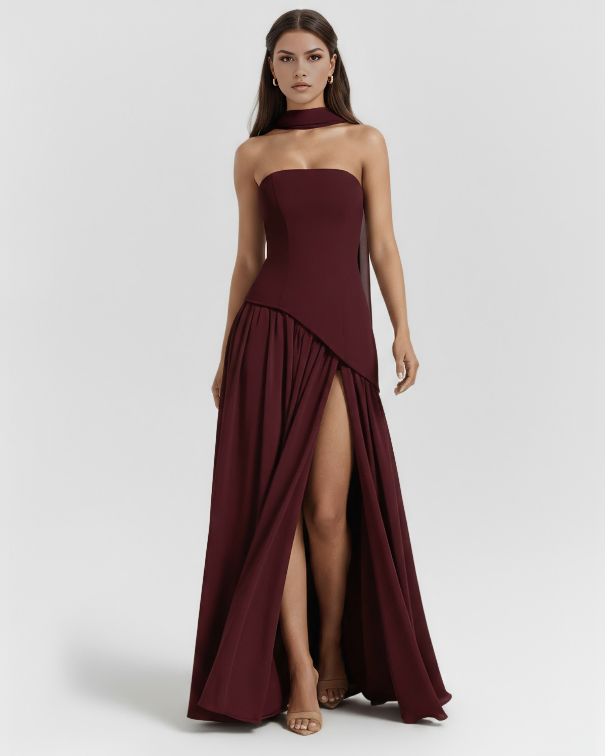 Duquesa | Vestido Medianoche - Rojo S
