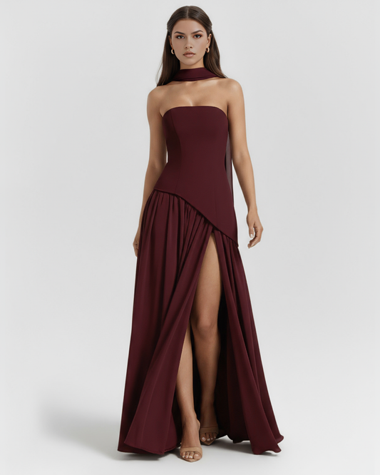 Duquesa | Vestido Medianoche - Rojo S