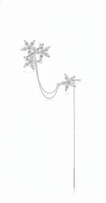 Pendientes de flores elegantes