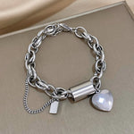 Pulsera en forma de corazón