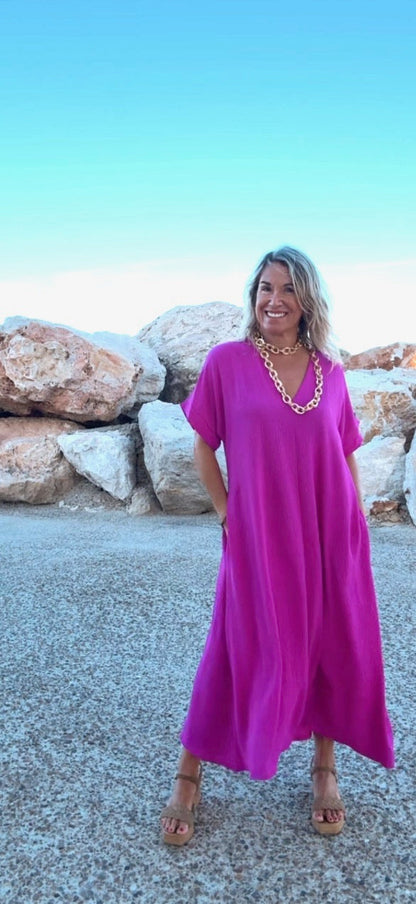 Vestido Telma Buganvilla