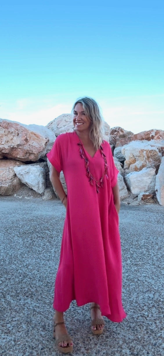 Vestido Telma Rosa