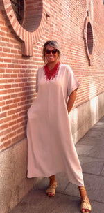 Vestido Telma Beige