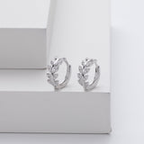 Pendientes en Forma de Hoja
