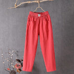 Alyra - Pantalones relajados con bolsillos