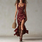 Elowen | Vestido Bohemio Volantes