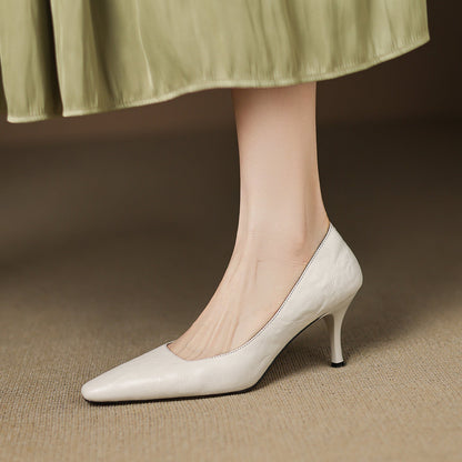 Zala | Zapatos de Tacón de Piel Genuina