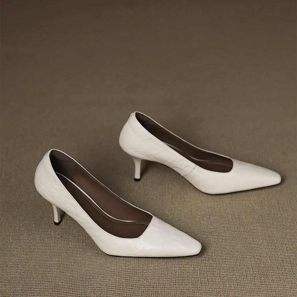 Zala | Zapatos de Tacón de Piel Genuina