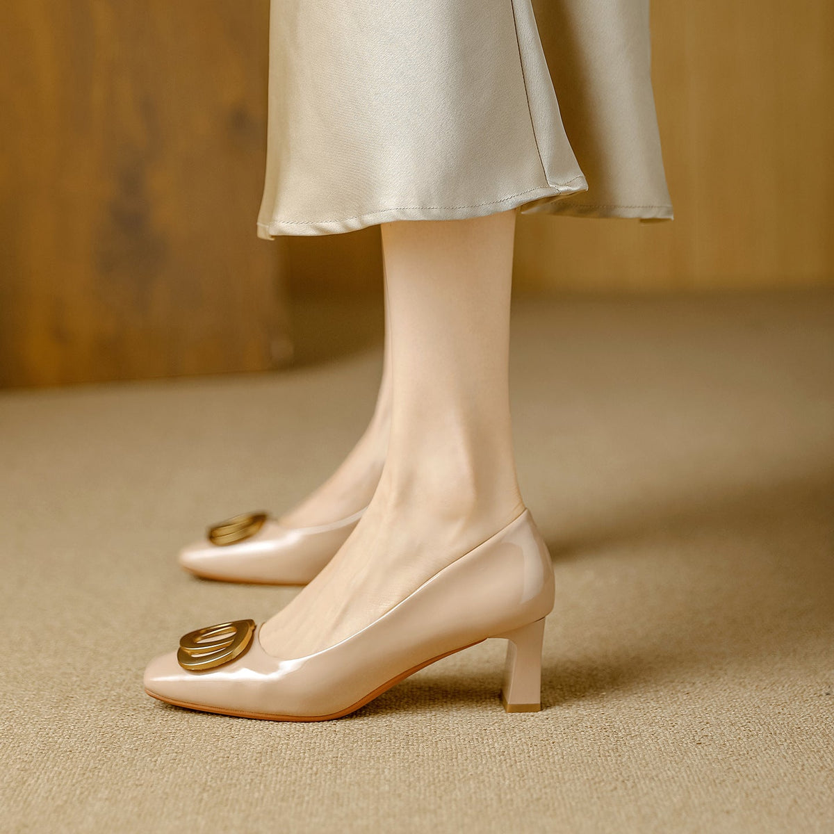 Tyra | Zapatos de Tacón de Piel