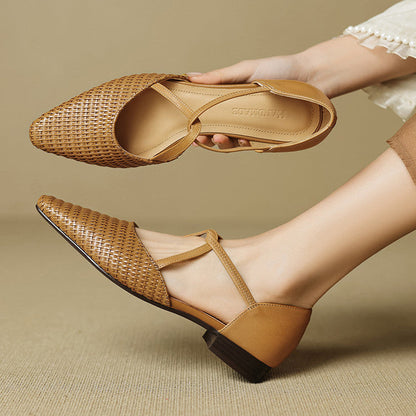 Dona | Zapatos de Tacón de Piel Genuina