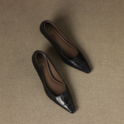 Zala | Zapatos de Tacón de Piel Genuina