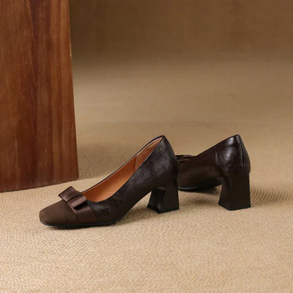 Catlin | Zapatos de Tacón de Bloque