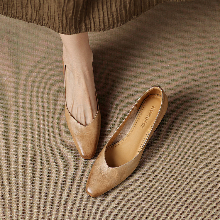 Zila | Zapatos de Tacón de Piel Genuina