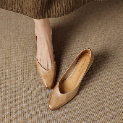 Zila | Zapatos de Tacón de Piel Genuina