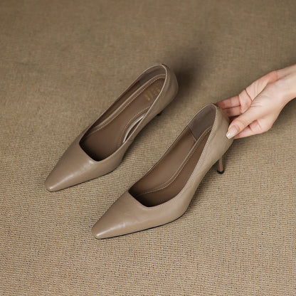 Zala | Zapatos de Tacón de Piel Genuina
