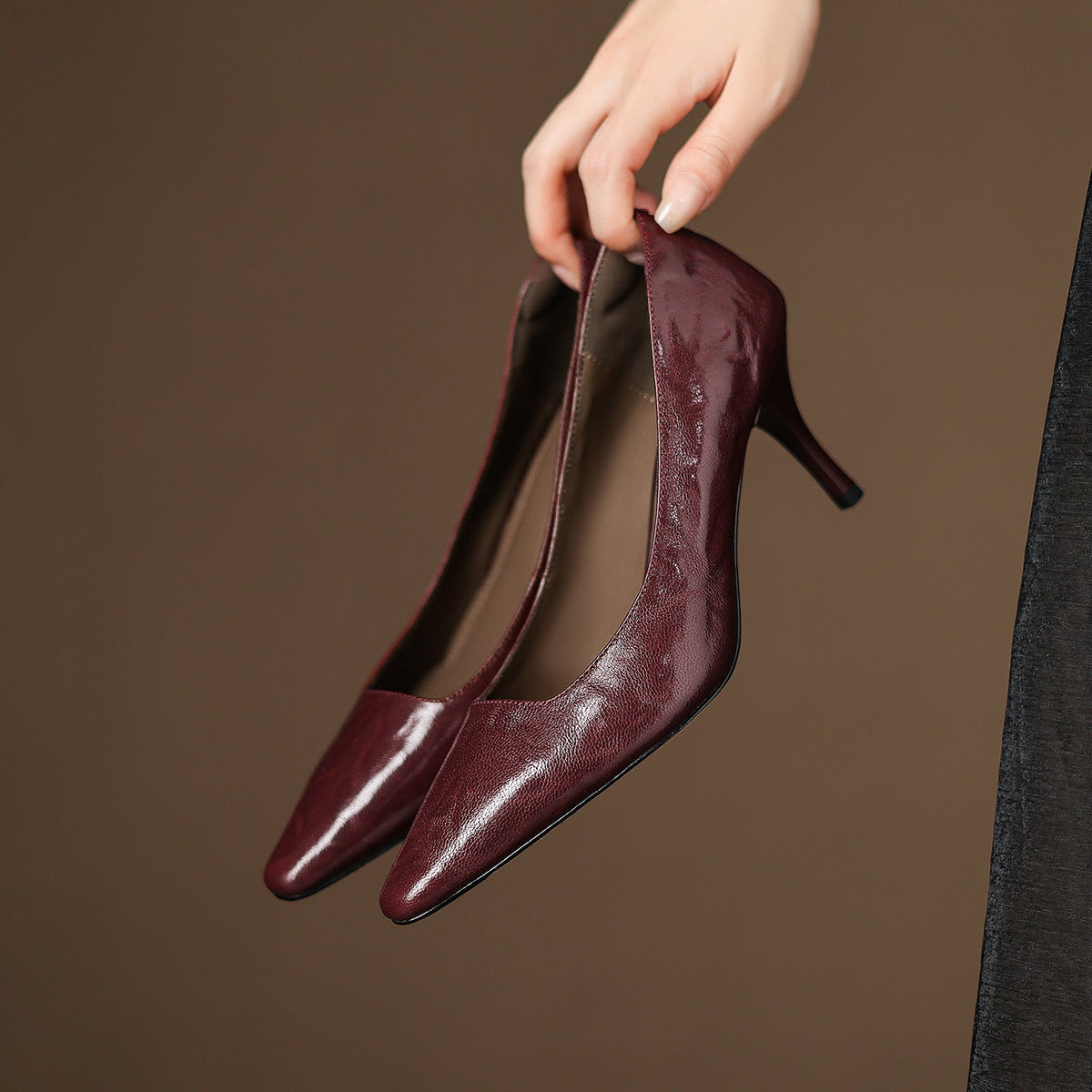 Zala | Zapatos de Tacón de Piel Genuina