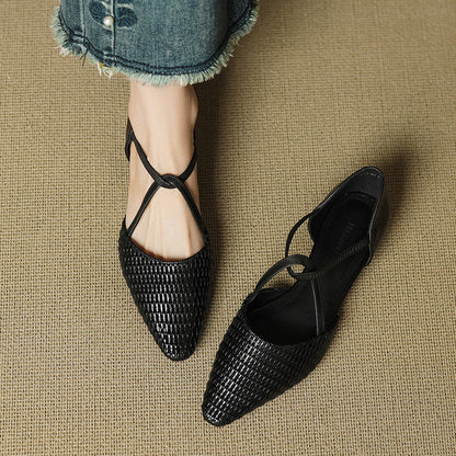 Dona | Zapatos de Tacón de Piel Genuina