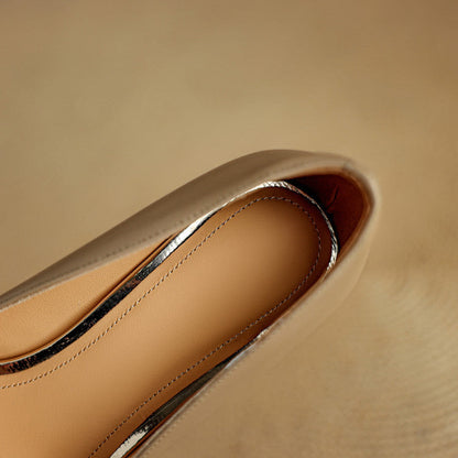 Clair | Zapatos de Tacón de Piel Genuina