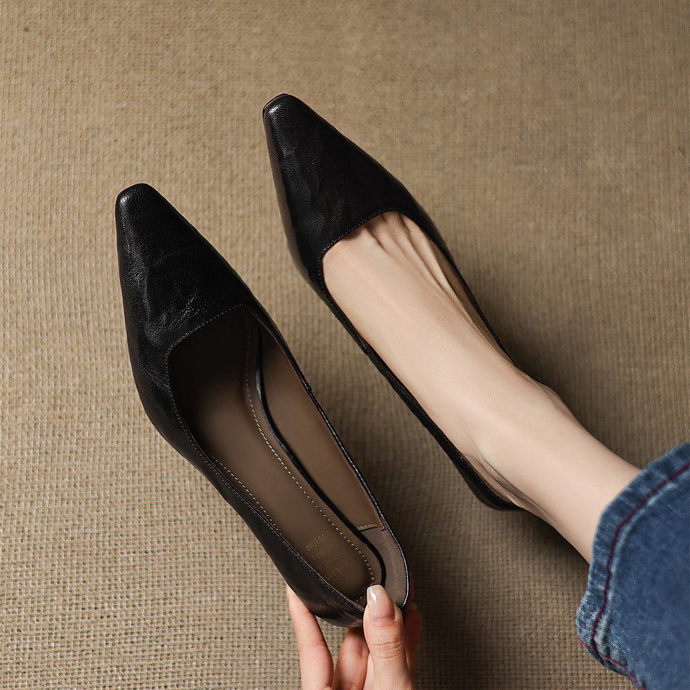 Zala | Zapatos de Tacón de Piel Genuina
