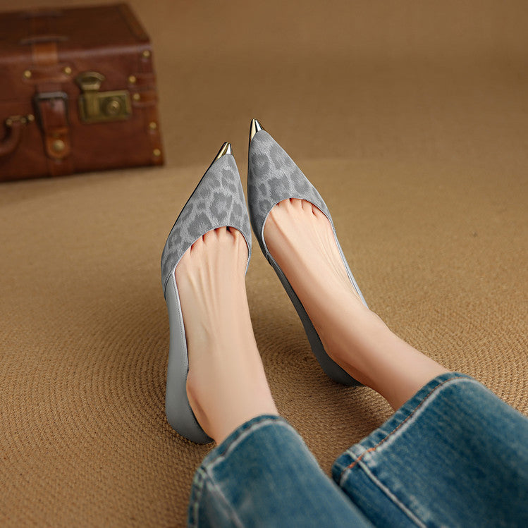 Clair | Zapatos de Tacón de Piel Genuina