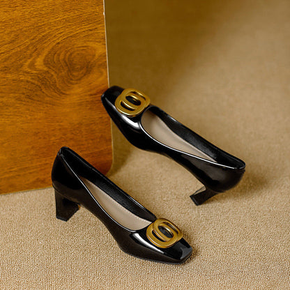 Tyra | Zapatos de Tacón de Piel