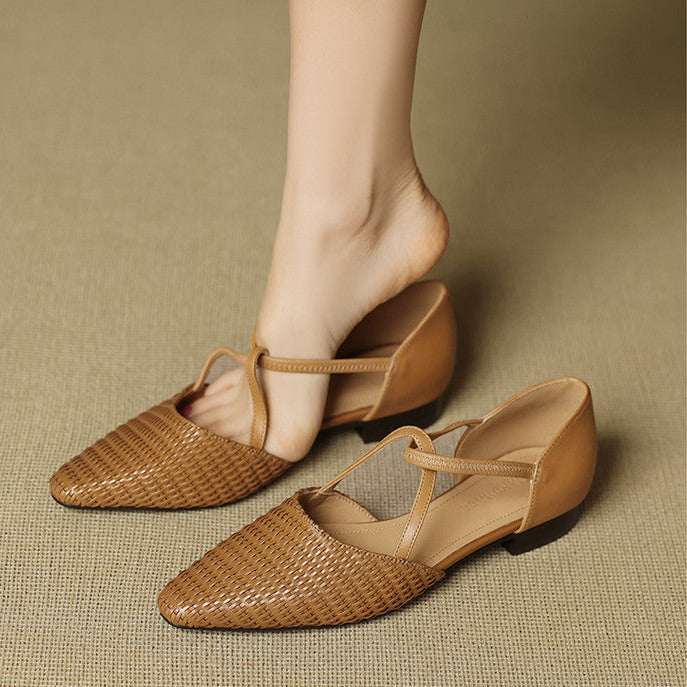 Dona | Zapatos de Tacón de Piel Genuina