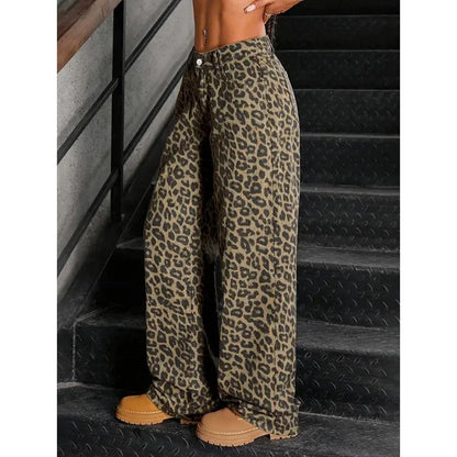 Vaqueros de leopardo L