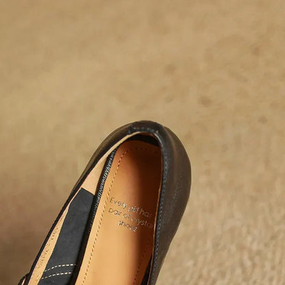 Maela | Zapatos de Tacón de Piel Genuina