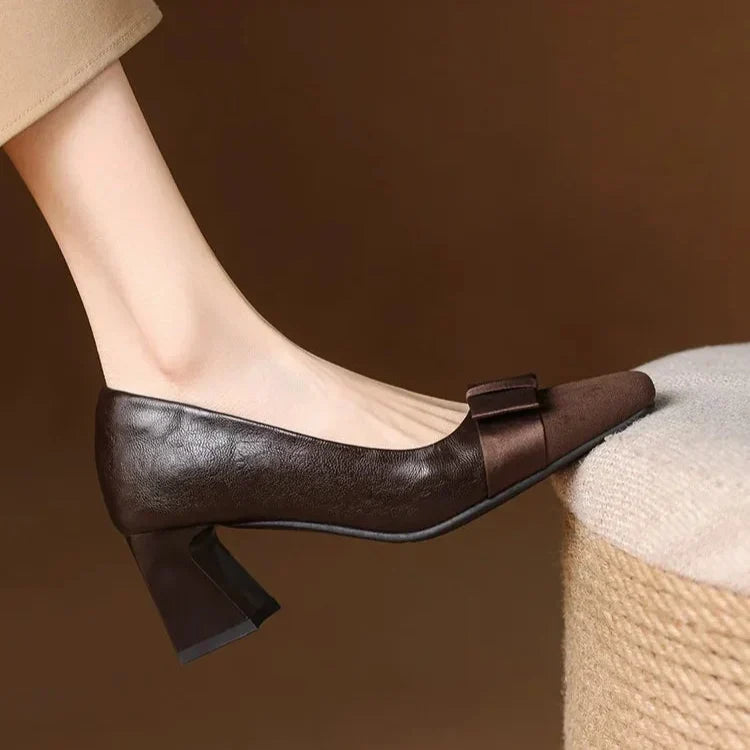 Catlin | Zapatos de Tacón de Bloque