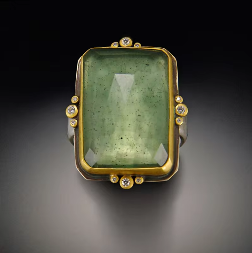 Anillo Colette — Cristal Cuadrado