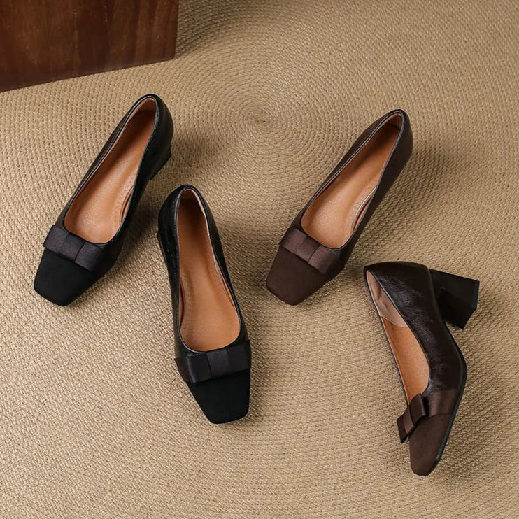Catlin | Zapatos de Tacón de Bloque