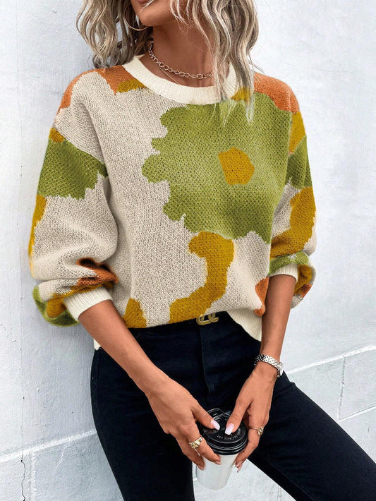 SIDNEY - Jersey de Punto con Estampado Floral