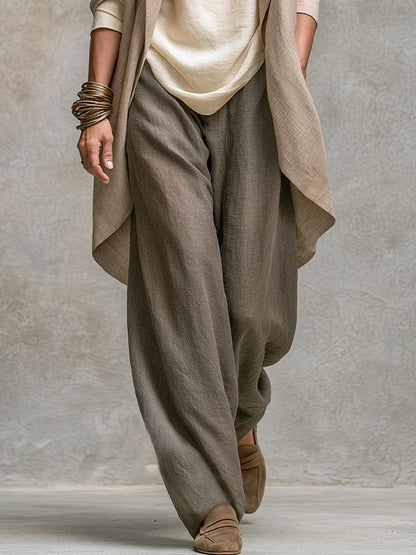 Costanza Conjunto de Tres Piezas con Pantalón Palazzo