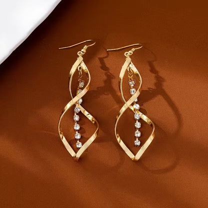 Pendientes espiral estallido solar detalle